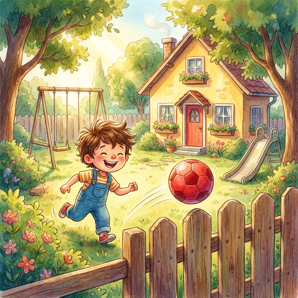 Luis und der verlorene Fußball