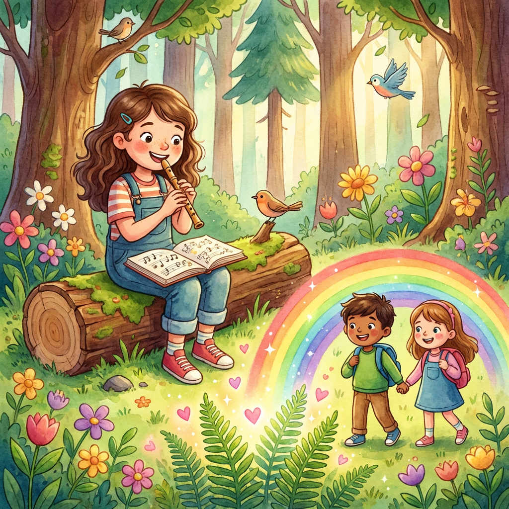Merle und die Melodie des Waldes