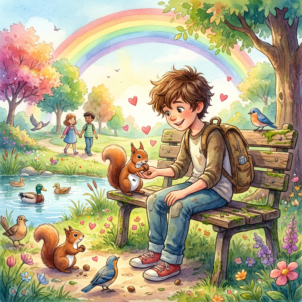 Larry und das flüsternde Eichhörnchen