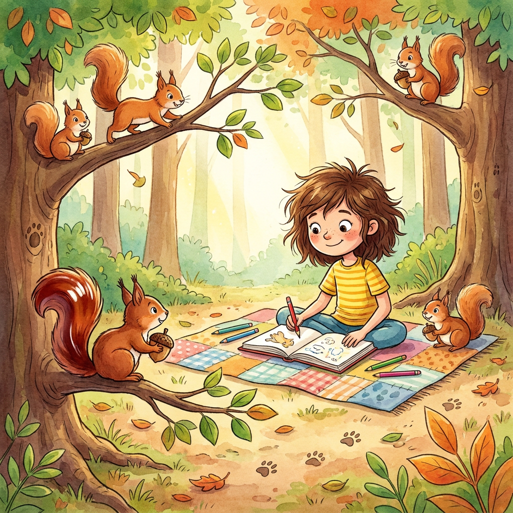 Stefania und das Geheimnis der Eichhörnchen