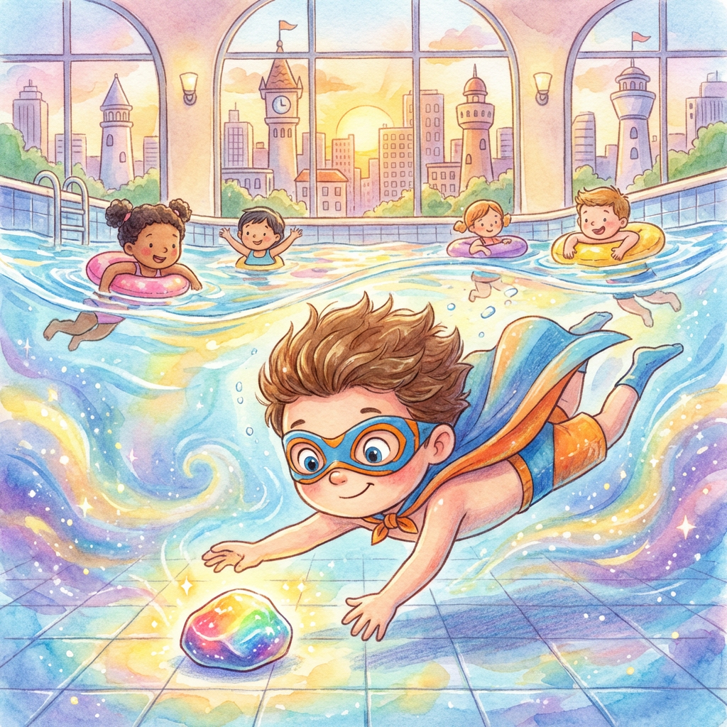 Der Schwimm-Wunderknabe